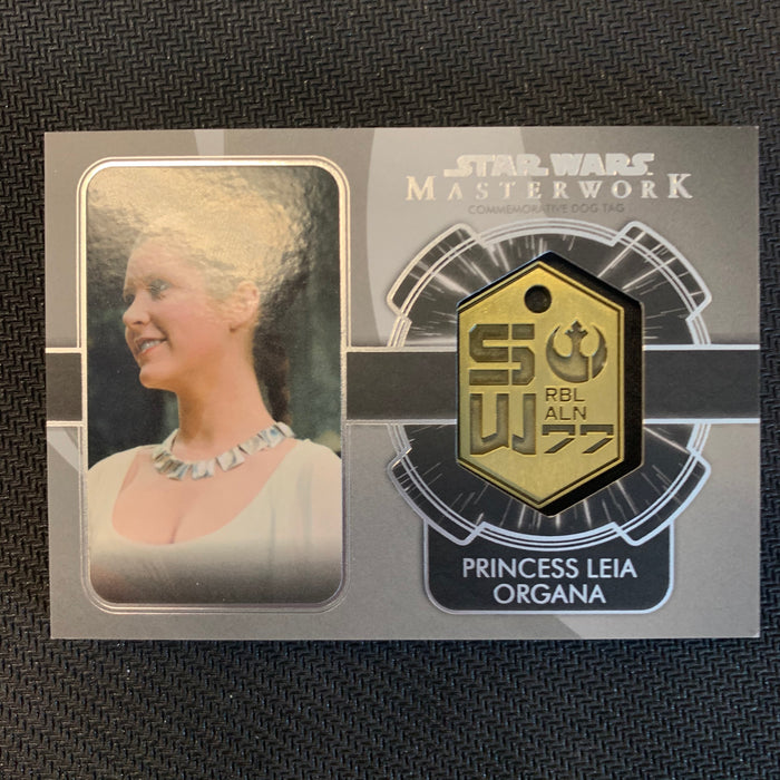 Star Wars Masterwork 2020 - DT-JP - Princess Leia Organa - Star Wars Rebel 77 - 36/99 Vintage Trading Card Singles Topps