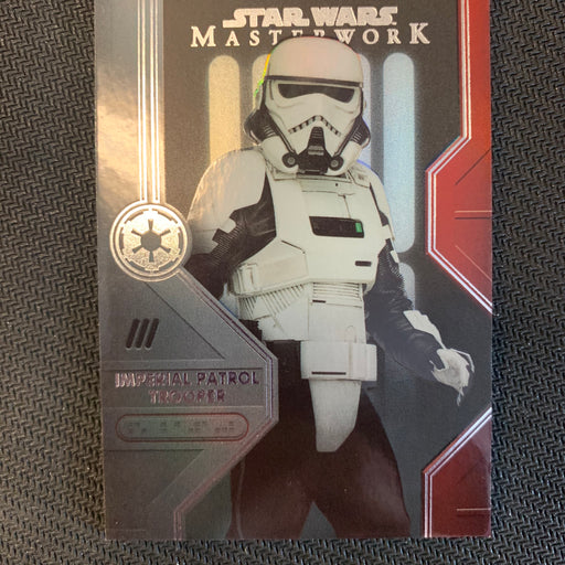 Star Wars Masterwork 2020 - TE-14 - Imperial Patrol Trooper - Rainbow 237/299 Vintage Trading Card Singles Topps   