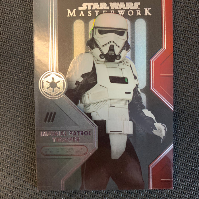 Star Wars Masterwork 2020 - TE-14 - Imperial Patrol Trooper - Rainbow 237/299 Vintage Trading Card Singles Topps