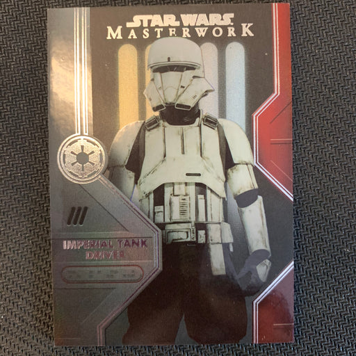 Star Wars Masterwork 2020 - TE-12 - Imperial Tank Driver - Rainbow 248/299 Vintage Trading Card Singles Topps