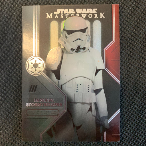 Star Wars Masterwork 2020 - TE-01 - Imperial Stormtrooper - Rainbow 109/299 Vintage Trading Card Singles Topps   