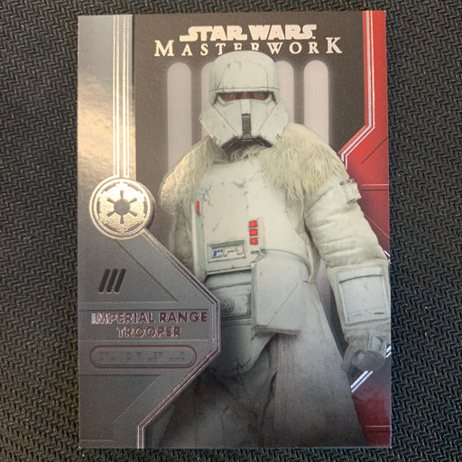 Star Wars Masterwork 2020 - TE-15 - Imperial Range Trooper Vintage Trading Card Singles Topps
