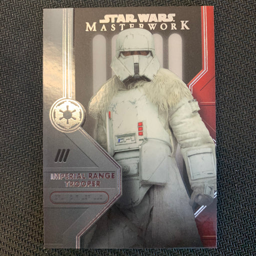 Star Wars Masterwork 2020 - TE-15 - Imperial Range Trooper Vintage Trading Card Singles Topps   