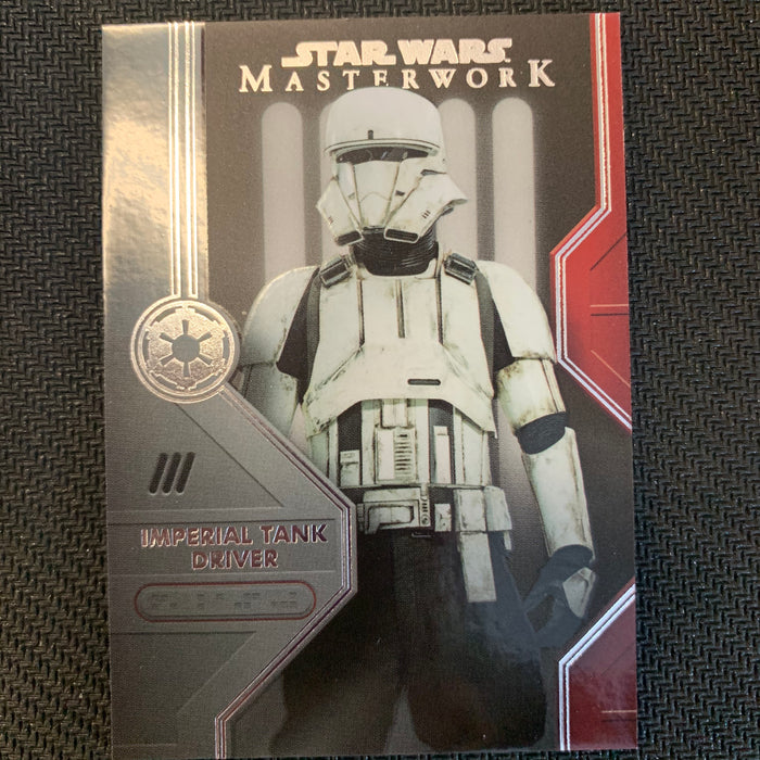 Star Wars Masterwork 2020 - TE-12 - Imperial Tank Driver Vintage Trading Card Singles Topps
