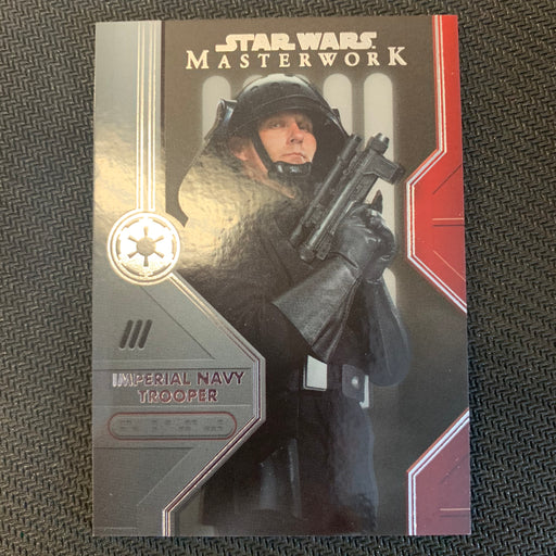 Star Wars Masterwork 2020 - TE-11 - Imperial Navy Trooper Vintage Trading Card Singles Topps