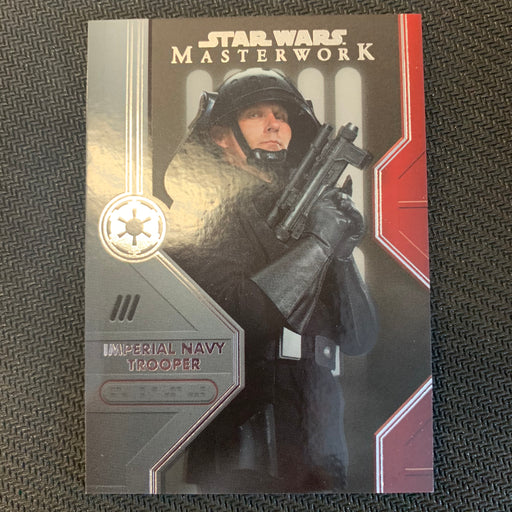 Star Wars Masterwork 2020 - TE-11 - Imperial Navy Trooper Vintage Trading Card Singles Topps   