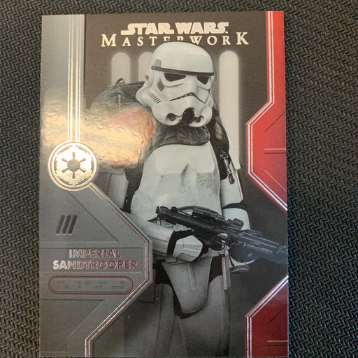 Star Wars Masterwork 2020 - TE-09 - Imperial Sandtrooper Vintage Trading Card Singles Topps   