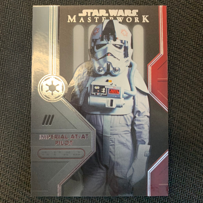Star Wars Masterwork 2020 - TE-07 - Imperial AT-AT Pilot Vintage Trading Card Singles Topps