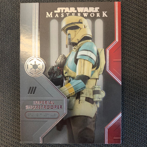 Star Wars Masterwork 2020 - TE-06 - Imperial Shoretrooper Vintage Trading Card Singles Topps   