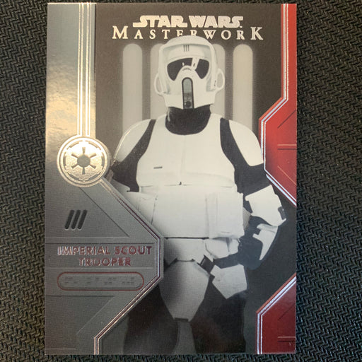 Star Wars Masterwork 2020 - TE-05 - Imperial Scout Trooper Vintage Trading Card Singles Topps