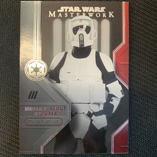 Star Wars Masterwork 2020 - TE-05 - Imperial Scout Trooper Vintage Trading Card Singles Topps   