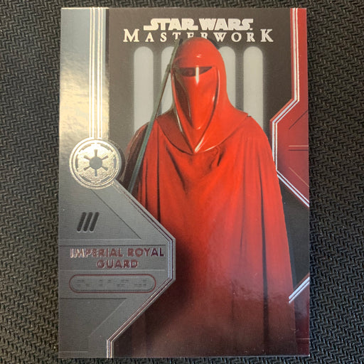 Star Wars Masterwork 2020 - TE-04 - Imperial Royal Guard Vintage Trading Card Singles Topps   