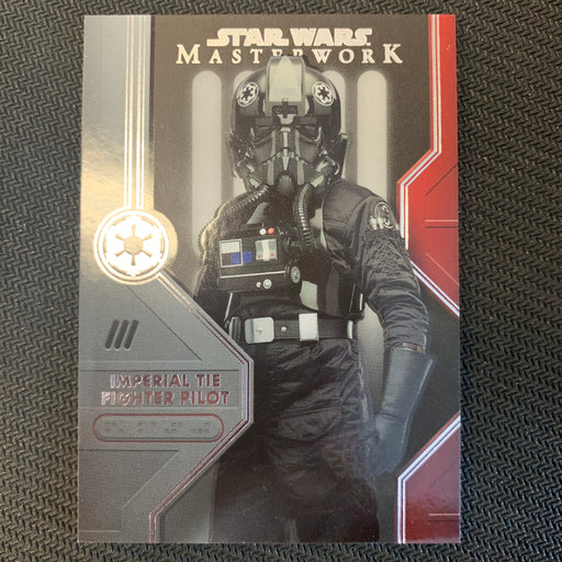 Star Wars Masterwork 2020 - TE-03 - Imperial TIE Fighter Pilot Vintage Trading Card Singles Topps   