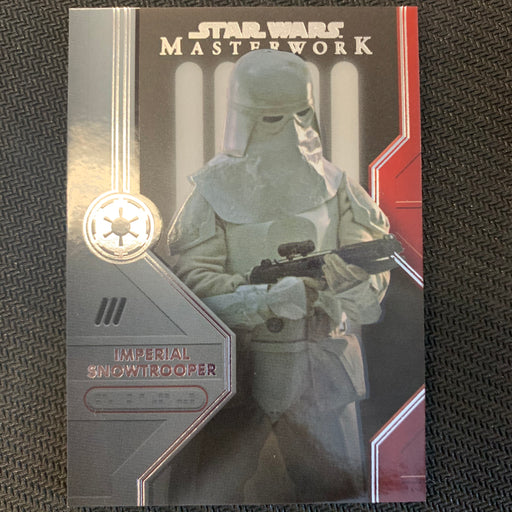 Star Wars Masterwork 2020 - TE-02 - Imperial Snowtrooper Vintage Trading Card Singles Topps