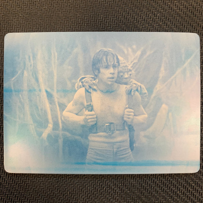 Star Wars Masterwork 2020 - WY-04 - "A Jedi uses…” Printing Plate Blue - 1/1 Vintage Trading Card Singles Topps