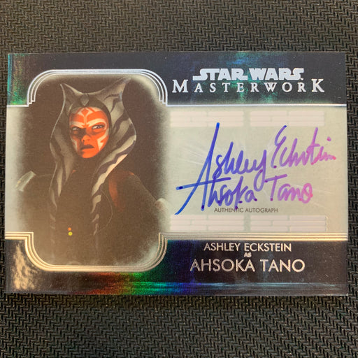 Star Wars Masterwork 2020 - AD-XXX - Autograph - Ashley Eckstein as Ahsoka Tano Vintage Trading Card Singles Topps   