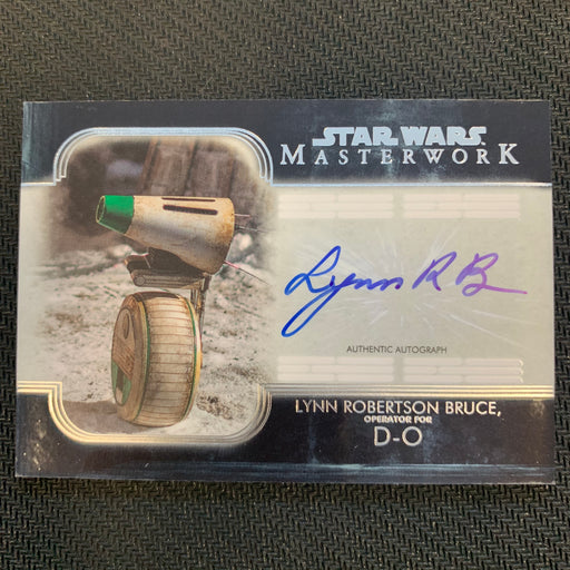 Star Wars Masterwork 2020 - A-LRB - Autograph - Lyn Robertson Bruce as D-O Vintage Trading Card Singles Topps   