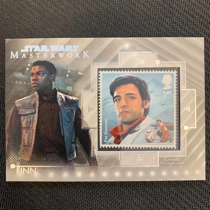 Star Wars Masterwork 2020 - SC-FP - Finn - Poe Dameron Vintage Trading Card Singles Topps   