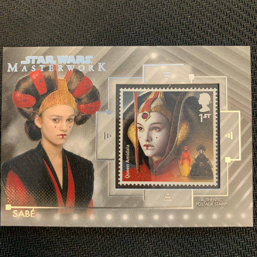 Star Wars Masterwork 2020 - SC-SA - Sabe - Queen Amidala Vintage Trading Card Singles Topps