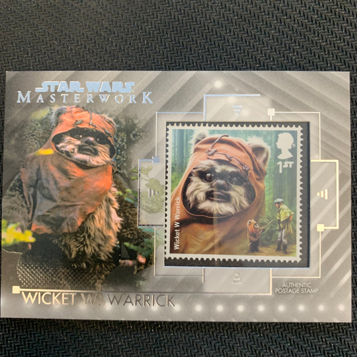 Star Wars Masterwork 2020 - SC-WW - Wicket W. Warrick - Wicket W. Warrick Vintage Trading Card Singles Topps