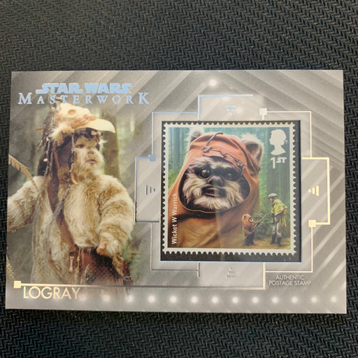 Star Wars Masterwork 2020 - SC-LW - Logray - Wicket W. Warrick Vintage Trading Card Singles Topps