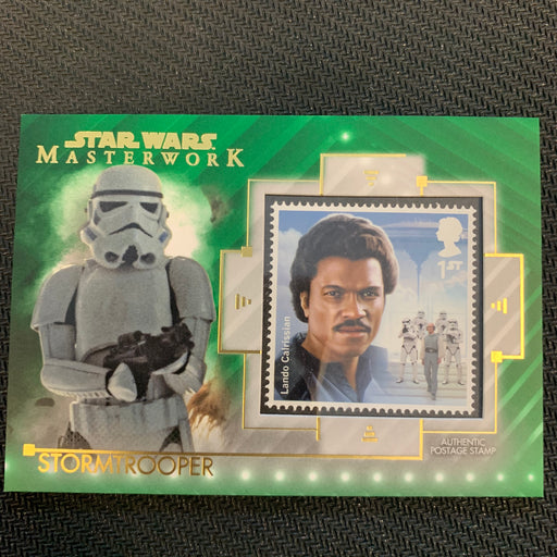 Star Wars Masterwork 2020 - SC-SL - Stormtrooper - Lando Calrissian - Green XX/99 Vintage Trading Card Singles Topps