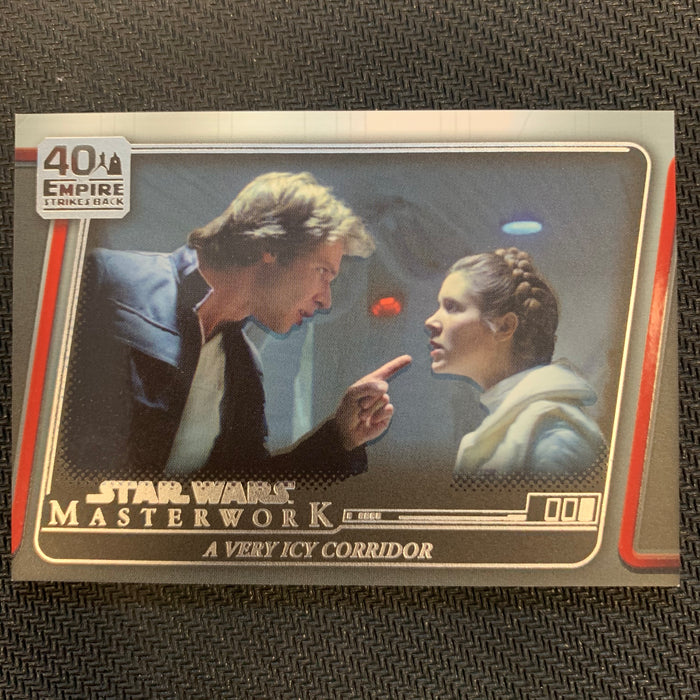 Star Wars Masterwork 2020 - ESB-02 - A Very Icy Corridor Vintage Trading Card Singles Topps   