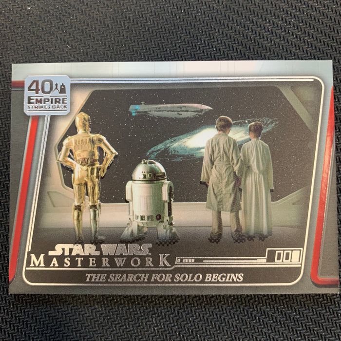 Star Wars Masterwork 2020 - ESB-25 - The Search for Solo Begins Vintage Trading Card Singles Topps