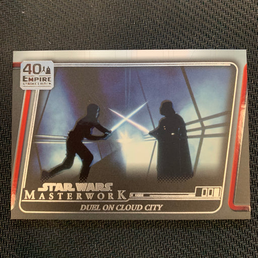 Star Wars Masterwork 2020 - ESB-23 - Duel on Cloud City Vintage Trading Card Singles Topps   