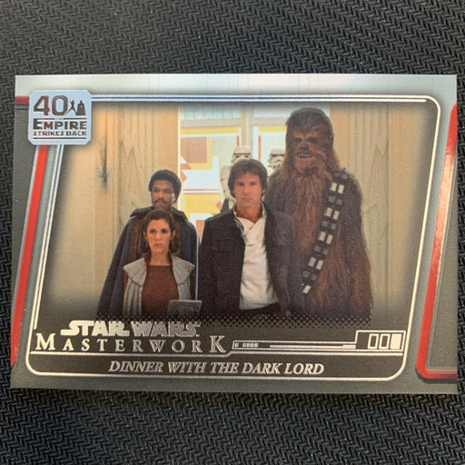 Star Wars Masterwork 2020 - ESB-20 - Dinner with the Dark Lord Vintage Trading Card Singles Topps