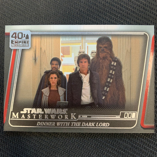 Star Wars Masterwork 2020 - ESB-20 - Dinner with the Dark Lord Vintage Trading Card Singles Topps   