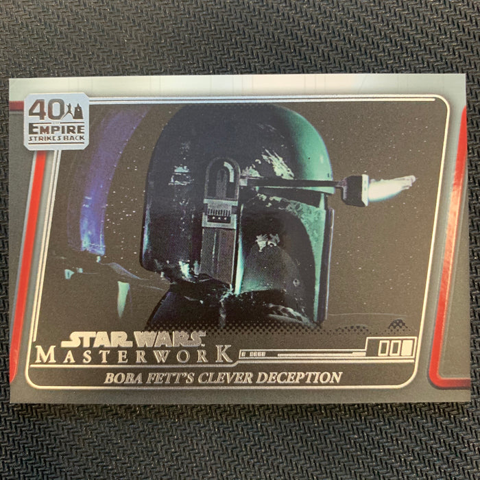 Star Wars Masterwork 2020 - ESB-19 - Boba Fett's Clever Deception Vintage Trading Card Singles Topps