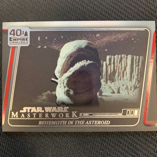 Star Wars Masterwork 2020 - ESB-14 - Behemoth in the Asteroid Vintage Trading Card Singles Topps