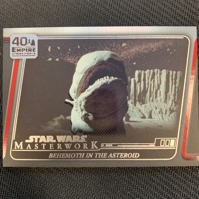 Star Wars Masterwork 2020 - ESB-14 - Behemoth in the Asteroid Vintage Trading Card Singles Topps