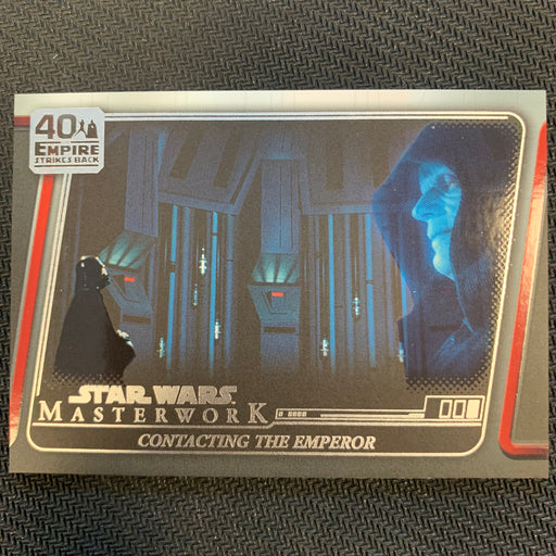 Star Wars Masterwork 2020 - ESB-12 - Contacting the Emperor Vintage Trading Card Singles Topps