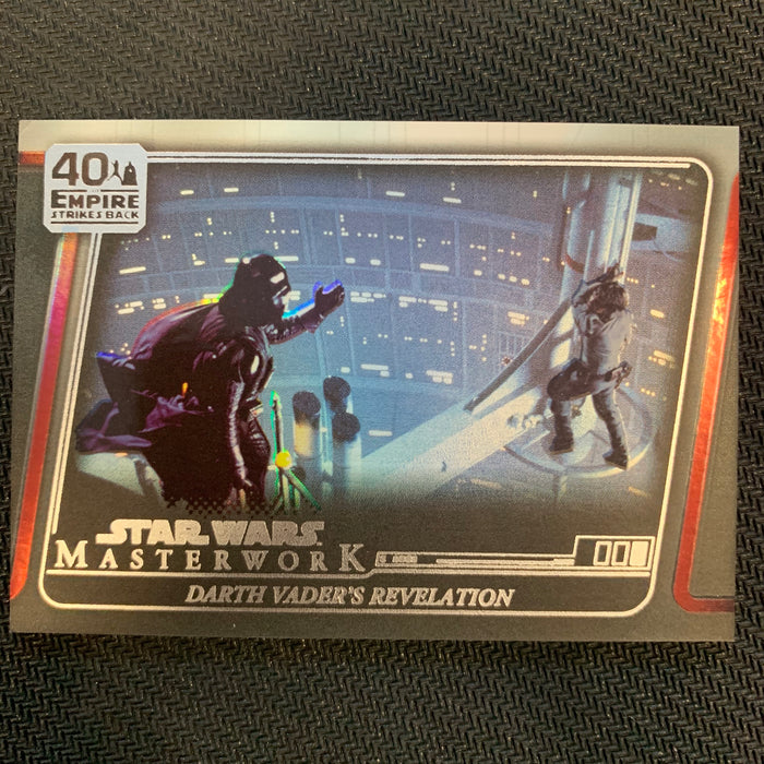Star Wars Masterwork 2020 - ESB-24 - Darth Vader's Revelation - Rainbow 188/299 Vintage Trading Card Singles Topps