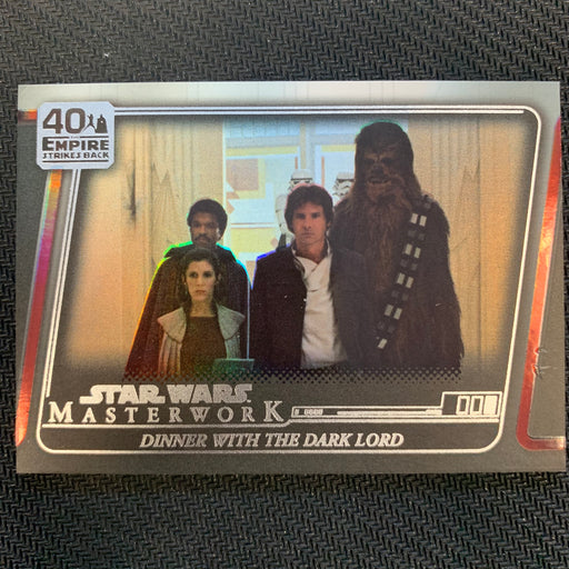Star Wars Masterwork 2020 - ESB-20 - Dinner with the Dark Lord - 210/299 Vintage Trading Card Singles Topps