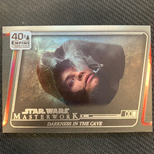 Star Wars Masterwork 2020 - ESB-16 - Darkness in the Cave - Rainbow 071/299 Vintage Trading Card Singles Topps   