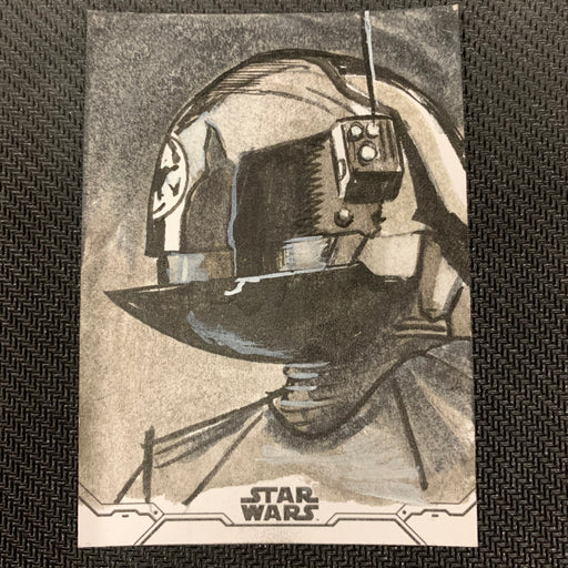 Star Wars Holocron 2020 - Sketch Card 1/1 - Tenn Graneet, Death Star Gunner by Jim Mehling Vintage Trading Card Singles Topps   
