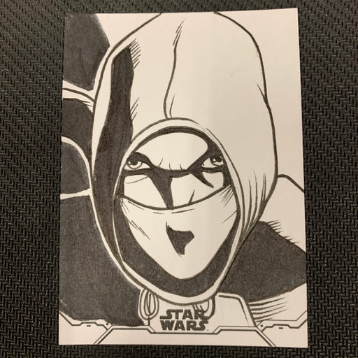 Star Wars Holocron 2020 - Sketch Card 1/1 - Asajj Ventress by Rich Molinelli Vintage Trading Card Singles Topps   