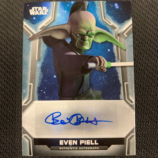 Star Wars Holocron 2020 - A-BB Autograph - Blari Bess as Even Piell 311/500 Vintage Trading Card Singles Topps   