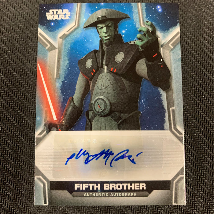 Star Wars Holocron 2020 - A-PAR Autograph - Phil Anthony-Rodriguez as Fifth Brother 173/400 Vintage Trading Card Singles Topps