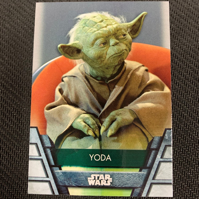 Star Wars Holocron 2020 - Jedi-03S Yoda Short Print SP Vintage Trading Card Singles Topps   