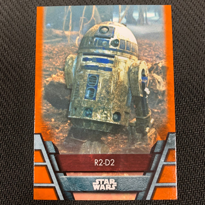 Star Wars Holocron 2020 - Reb-14 R2-D2 Orange 83/99 Vintage Trading Card Singles Topps