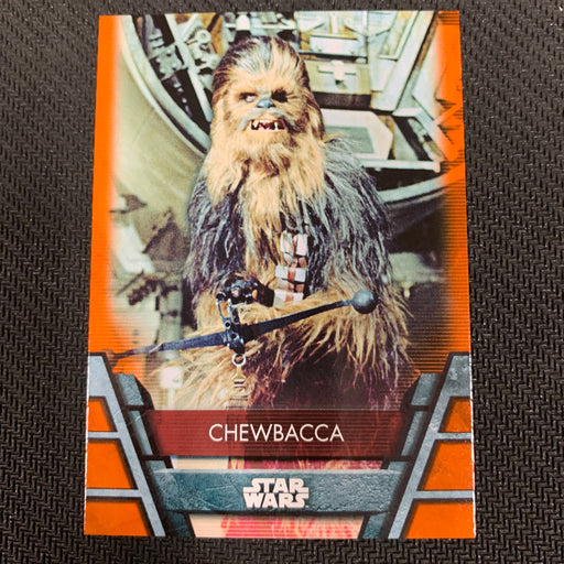 Star Wars Holocron 2020 - Reb-04 Chewbacca Orange 57/99 Vintage Trading Card Singles Topps   