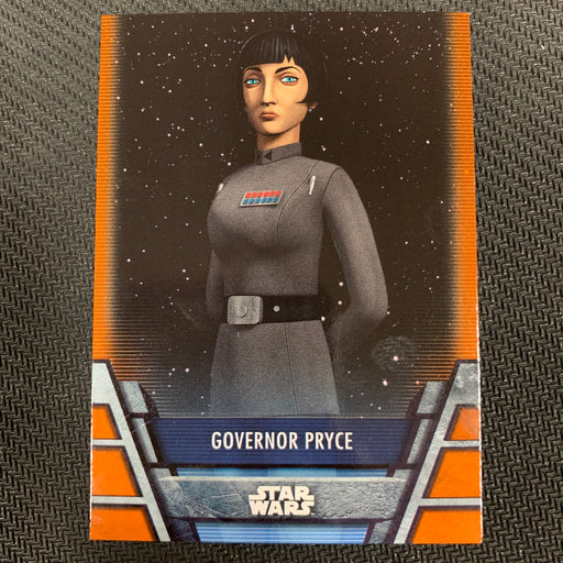 Star Wars Holocron 2020 - EMP-14 Governor Pryce Orange 42/99 Vintage Trading Card Singles Topps   