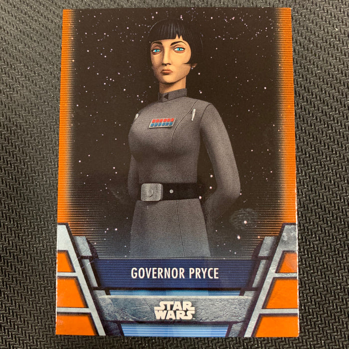 Star Wars Holocron 2020 - EMP-14 Governor Pryce Orange 42/99 Vintage Trading Card Singles Topps