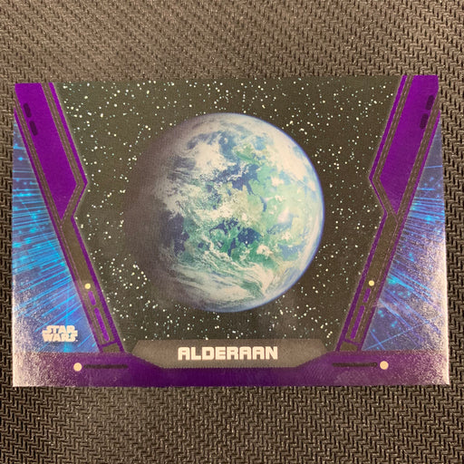 Star Wars Holocron 2020 - CG-10 Dagobah Purple X/10 Vintage Trading Card Singles Topps   