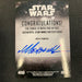 Star Wars Holocron 2020 - Sketch Card 1/1 - Tenn Graneet, Death Star Gunner by Jim Mehling Vintage Trading Card Singles Topps   