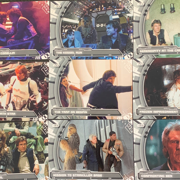 Star Wars Holocron 2020 - AH-01 - AH-20 Adventures of Han Solo Insert Set Vintage Trading Card Singles Topps